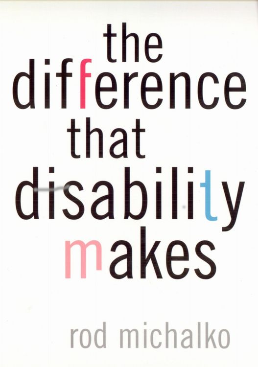 Produktbild: The Difference That Disability Makes