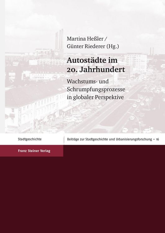 Produktbild: Autost&auml;dte im 20. Jahrhundert
