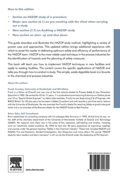 Produktbild: HAZOP: Guide to Best Practice