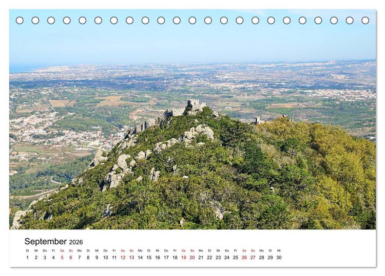 Produktbild: Einzigartiges Portugal (Tischkalender 2026 DIN A5 quer), CALVENDO Monatskalender