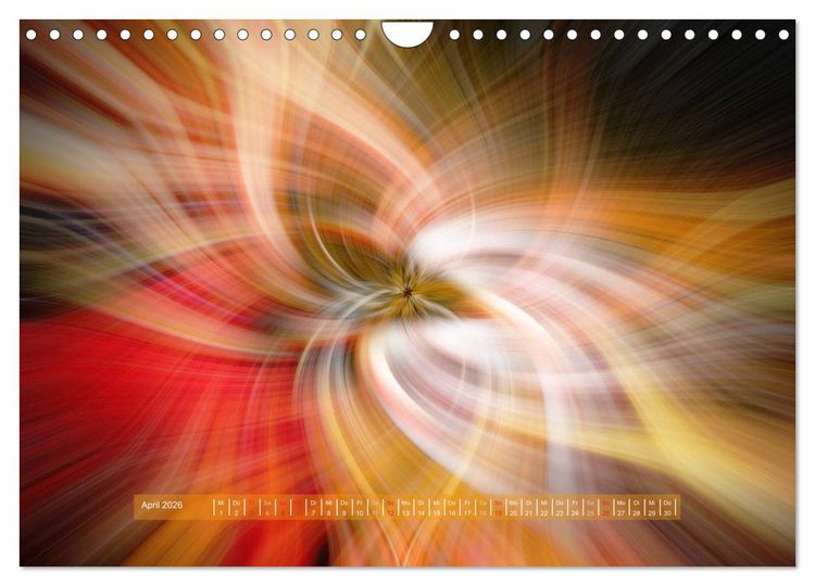 Produktbild: Zen der Farben - Meditative Bilder (Wandkalender 2026 DIN A4 quer), CALVENDO Monatskalender