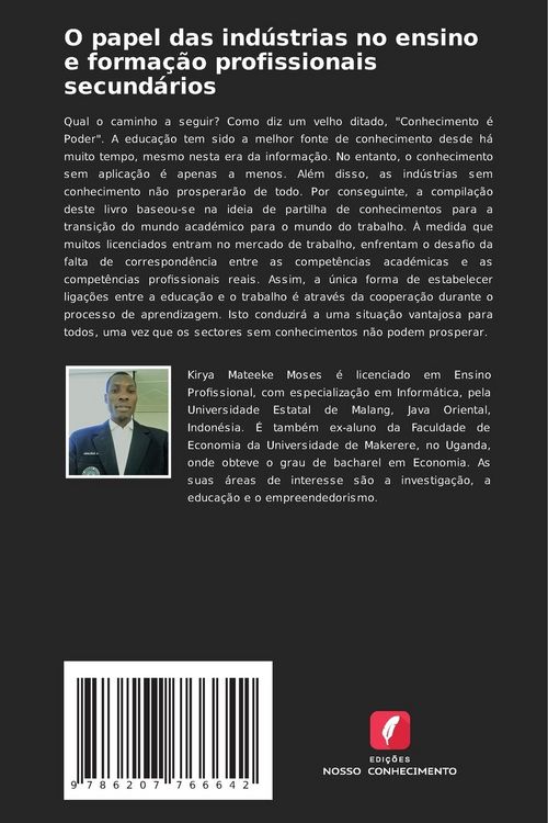 Produktbild: O papel das ind&uacute;strias no ensino e forma&ccedil;&atilde;o profissionais secund&aacute;rios