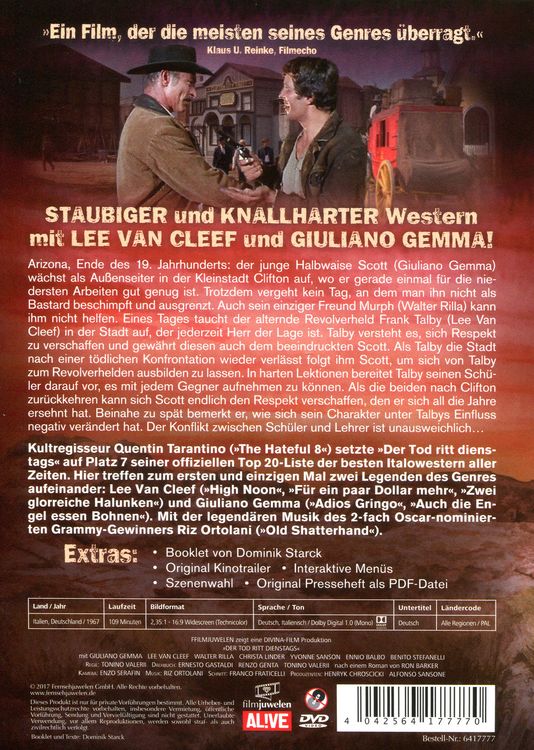 Produktbild: Der Tod ritt dienstags - 50th Anniversary Edition