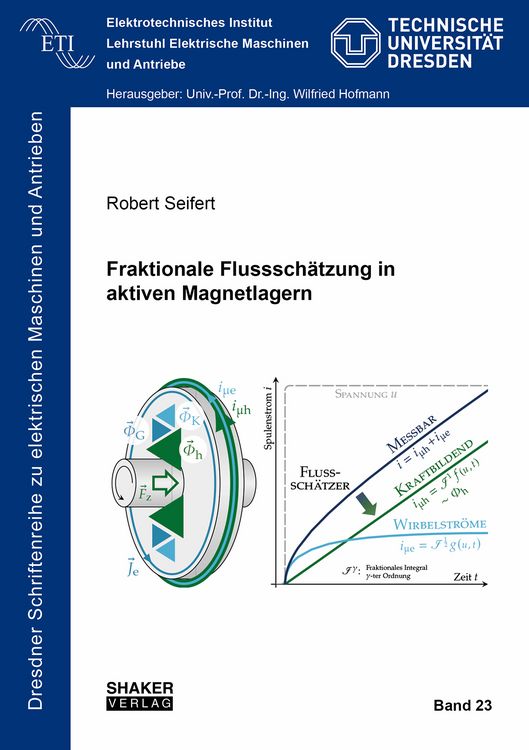 Produktbild: Fraktionale Flusssch&auml;tzung in aktiven Magnetlagern