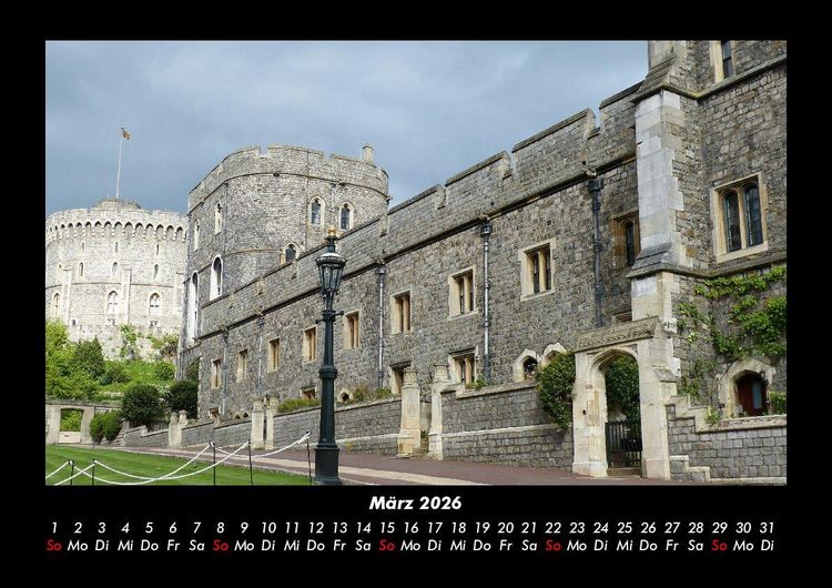 Produktbild: London 2026 Fotokalender DIN A3