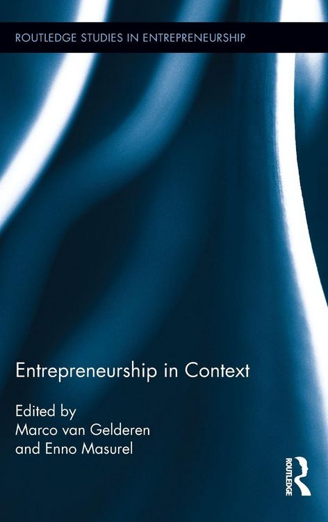 Produktbild: Entrepreneurship in Context