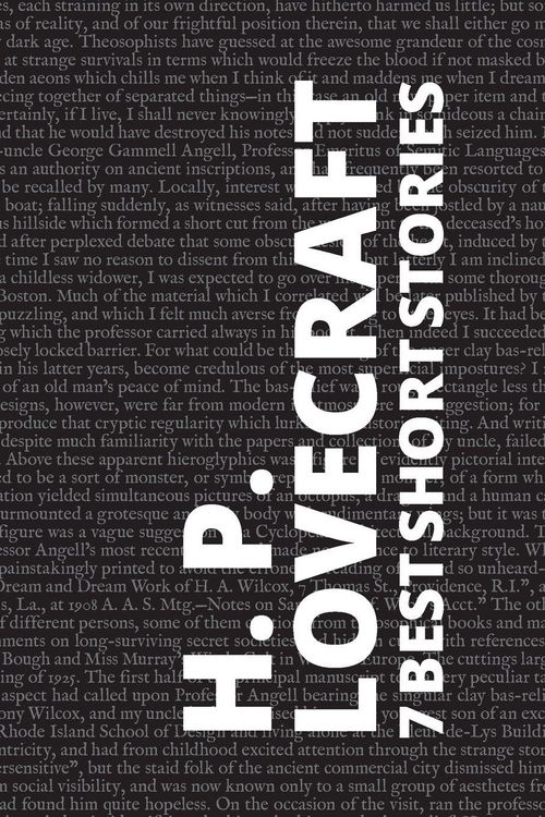Produktbild: 7 best short stories by H. P. Lovecraft