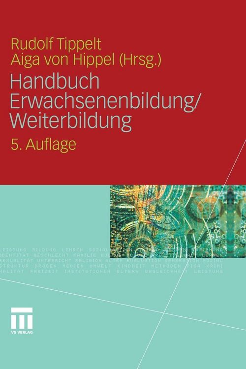 Produktbild: Handbuch Erwachsenenbildung/Weiterbildung