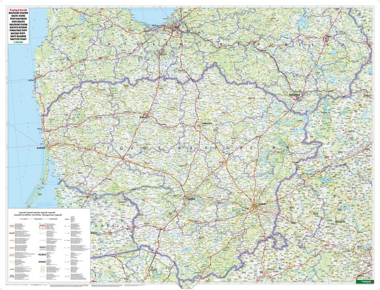 Produktbild: freytag & berndt Stra&szlig;enkarte Niederlande 1:300.000