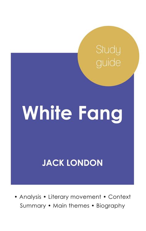 Produktbild: Study guide White Fang by Jack London (in-depth literary analysis and complete summary)