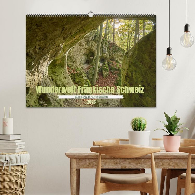 Produktbild: Wunderwelt Fr&auml;nkische Schweiz (Wandkalender 2026 DIN A2 quer), CALVENDO Monatskalender