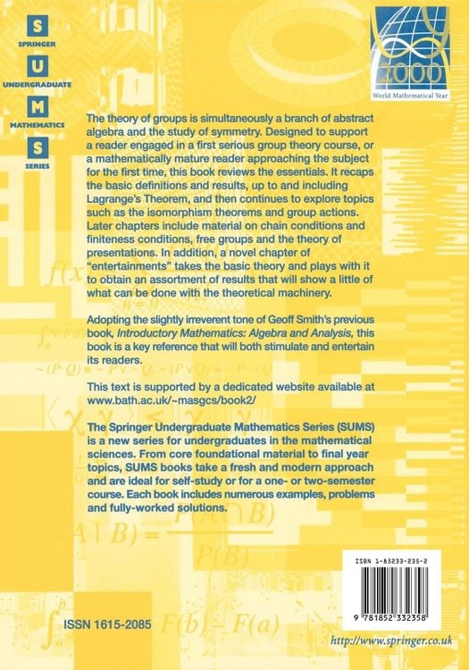 Produktbild: Topics in Group Theory