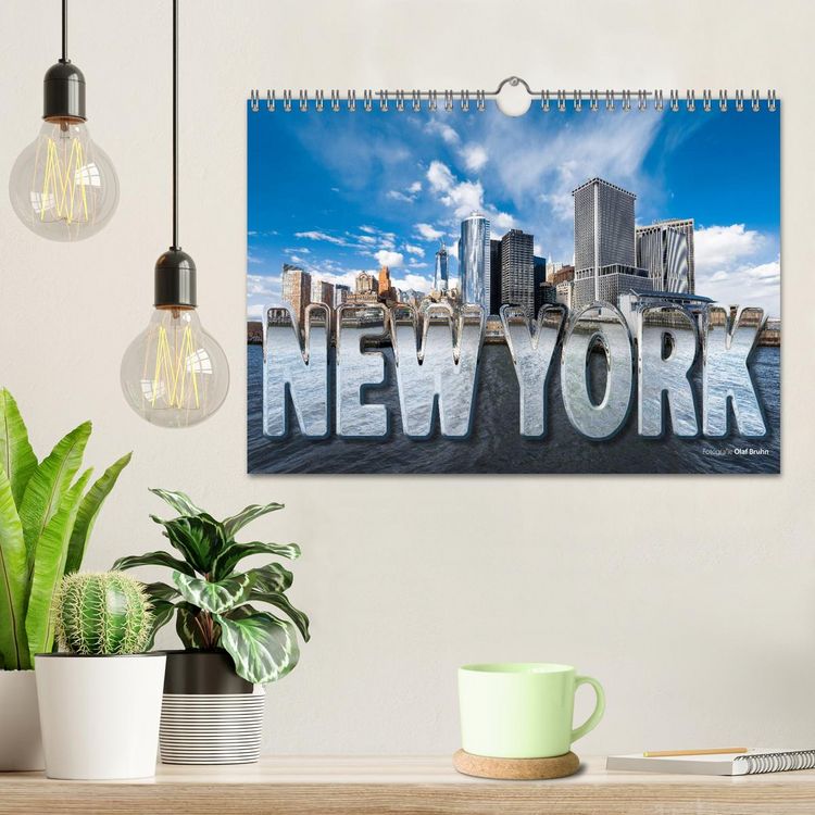 Produktbild: New York (Wandkalender 2026 DIN A4 quer), CALVENDO Monatskalender