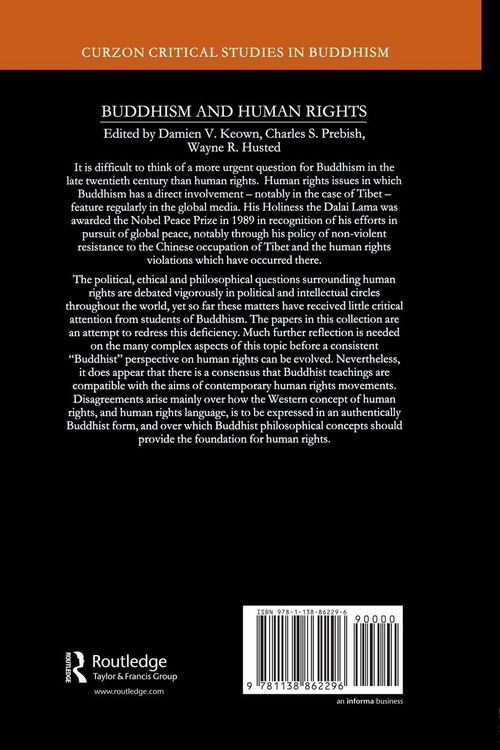 Produktbild: Buddhism and Human Rights