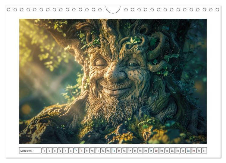 Produktbild: Zauberhafte Waldmomente (Wandkalender 2026 DIN A4 quer), CALVENDO Monatskalender