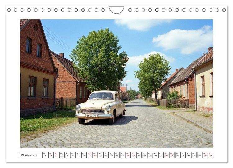 Produktbild: Der Stolz vergangener Zeiten (Wandkalender 2027 DIN A4 quer), CALVENDO Monatskalender