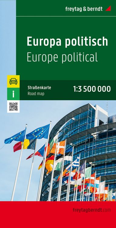 Produktbild: Europa politisch 1 : 3 500 000. Autokarte