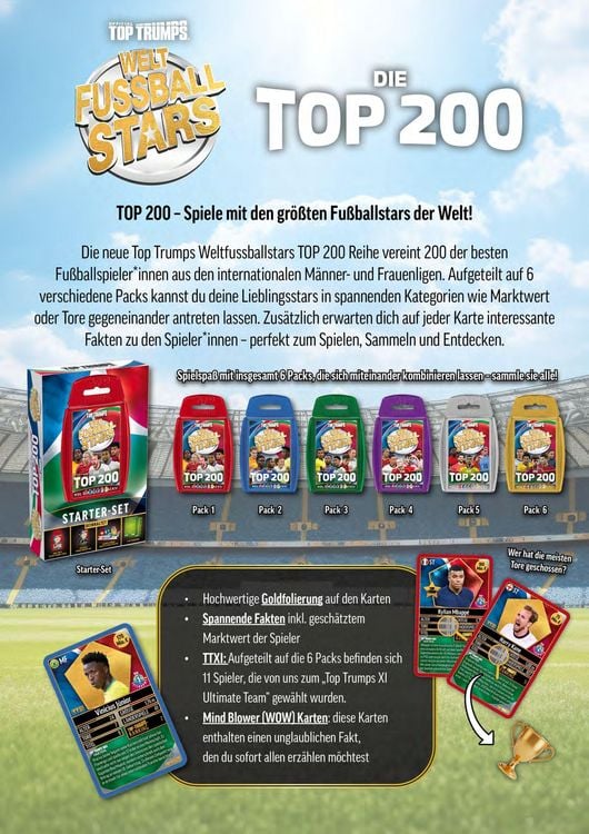Produktbild: Top Trumps WFS 200 - Starter Pack