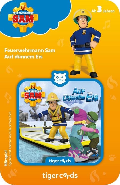 Produktbild: tigercard - Feuerwehrmann Sam - Auf d&uuml;nnem Eis