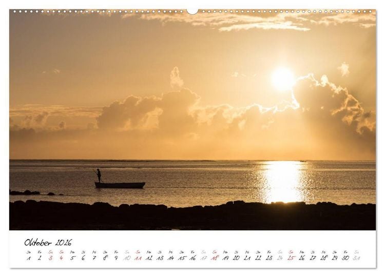 Produktbild: Mauritius - Momente einer Insel (hochwertiger Premium Wandkalender 2026 DIN A2 quer), Kunstdruck in Hochglanz