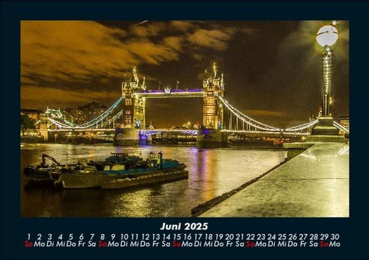 Produktbild: Londons sch&ouml;nste Seiten 2025 Fotokalender DIN A5