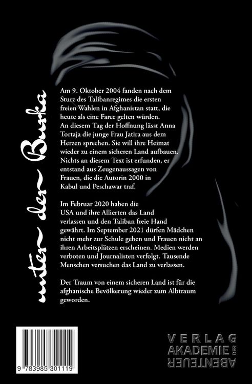 Produktbild: Unter der Burka - Der Traum von einem freien Land
