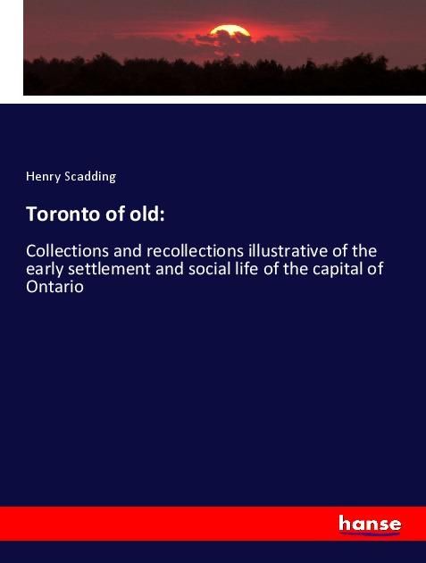 Produktbild: Toronto of old: