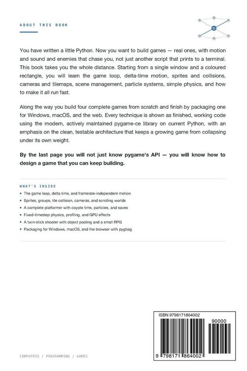 Produktbild: Python Game Development with Pygame