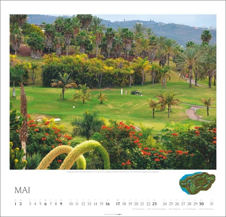 Produktbild: Golf Kalender 2027