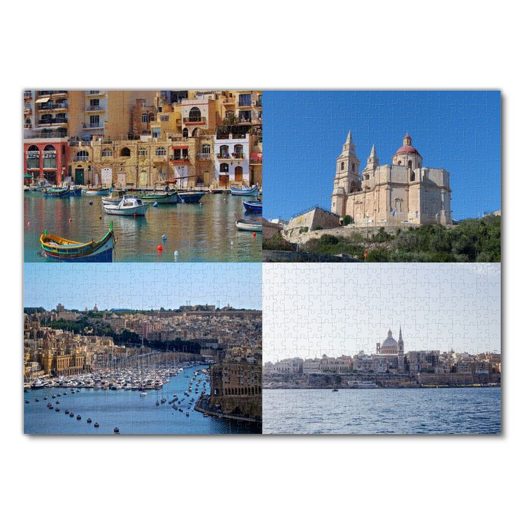 Produktbild: Lais Puzzle Collage Malta 1000 Teile