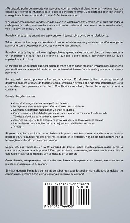 Produktbild: Gu&iacute;a de Clarividencia en Espa&ntilde;ol