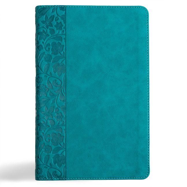 Produktbild: CSB Thinline Bible, Teal Leathertouch