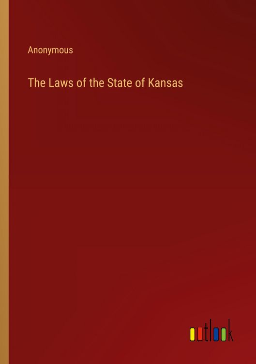 Produktbild: The Laws of the State of Kansas