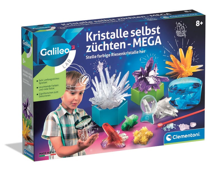 Produktbild: Experimentierset Galileo Kristalle selbst z&uuml;chten Mega