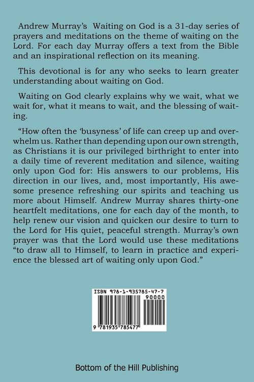 Produktbild: Waiting on God