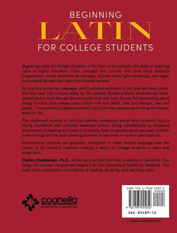 Produktbild: Beginning Latin for College Students