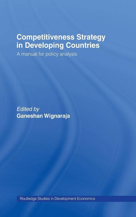 Produktbild: Competitiveness Strategy in Developing Countries