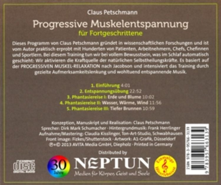 Progr. Muskelentspannung für Fortgeschrittene