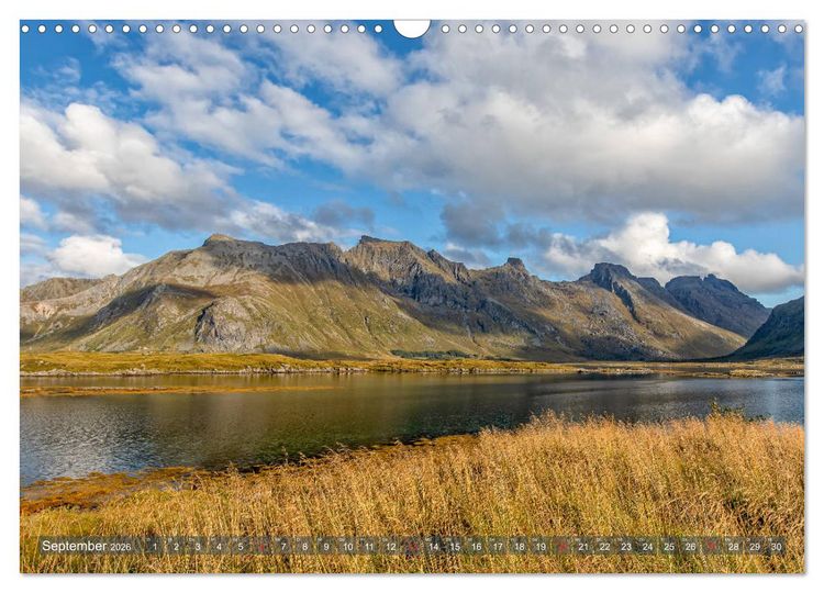 Produktbild: Norwegen - Mythos Landschaften (Wandkalender 2026 DIN A3 quer), CALVENDO Monatskalender