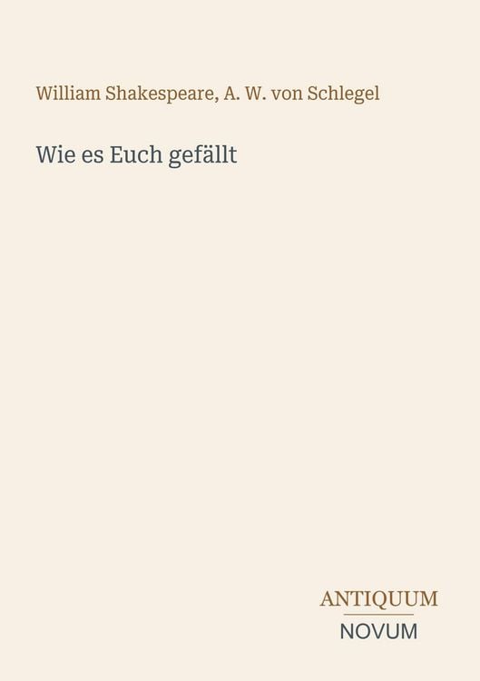 Produktbild: Wie es Euch gef&auml;llt