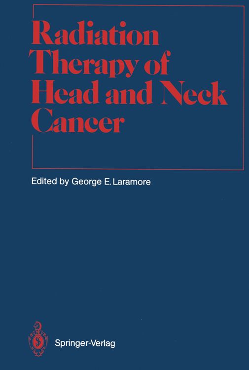 Produktbild: Radiation Therapy of Head and Neck Cancer