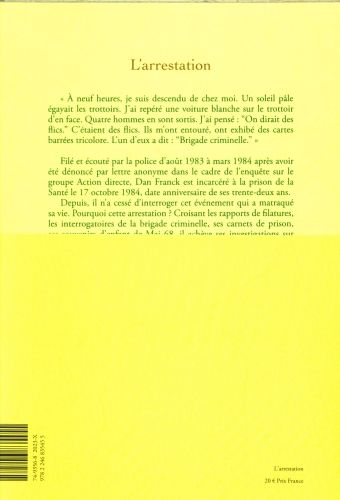 Produktbild: L'arrestation