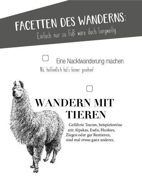 Produktbild: Bucket List f&uuml;r Wanderer