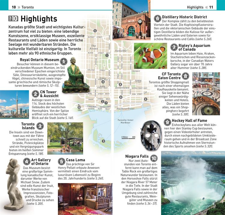 Produktbild: Top 10 Reisef&uuml;hrer Toronto