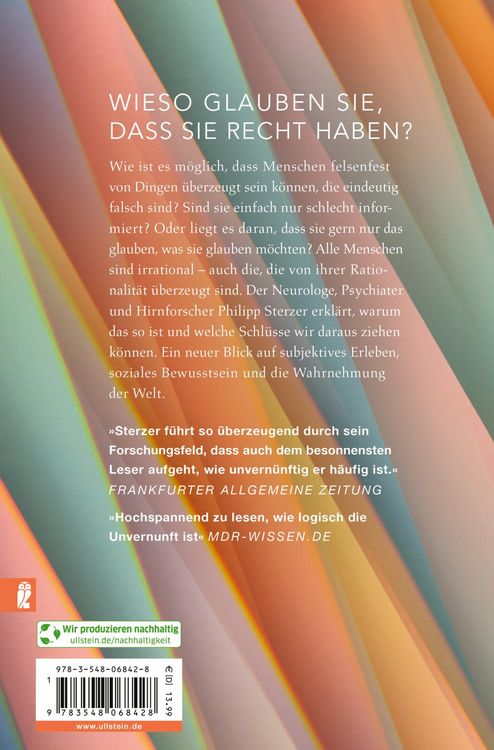 Produktbild: Die Illusion der Vernunft