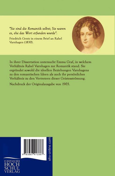 Produktbild: Rahel Varnhagen und die Romantik