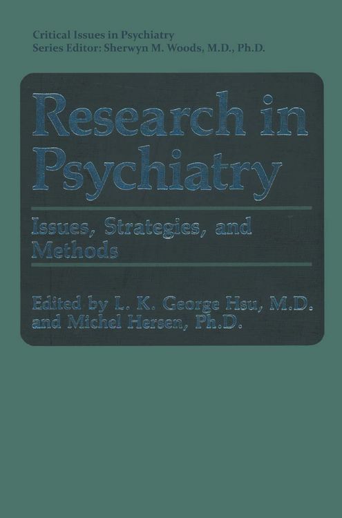 Produktbild: Research in Psychiatry