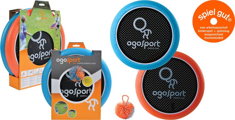 Produktbild: Ogo Sport Set, blau-orange, 2 Scheiben je 30,5 cm