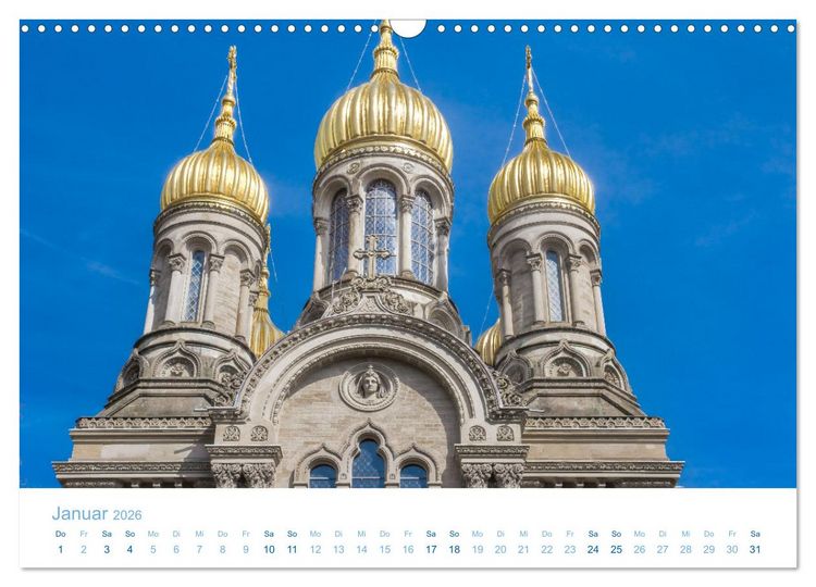 Produktbild: Daheim in Wiesbaden (Wandkalender 2026 DIN A3 quer), CALVENDO Monatskalender
