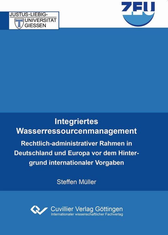 Produktbild: Integriertes Wasserressourcenmanagement